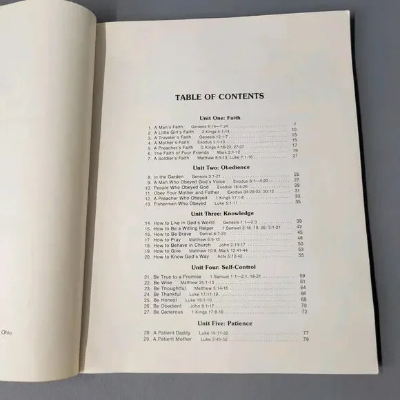 Vintage Bible Lessons for Little People Book 1980 Paperback by Evelyn Grogg